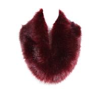 soul young para bufandas De piel de zorro falso de Mujeres de invierno(80cm,Rojo)