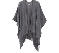 soul young Poncho Punto Chal diseño para Mujer - Bufanda Suave Ligero Estolas tamaño Grande Otoño Invierno