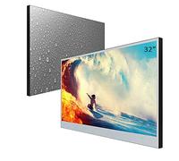 Soulaca Smart Espejo TV de 32 Pulgadas para Baño IP66 a Prueba de Agua con Wi-Fi Integrado