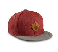 Soulbuddy Gorra infantil | 3 tamaños disponibles (S, M y L), rojo oscuro, L