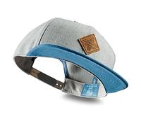 Soulbuddy Gorra Snapback Hombre y Mujer - Gorra Visera Plana | Gorras de hombre y mujer de visera plana con parche vegano - gorra snapback hombre y mujer, cap a juego con la gorra de niño