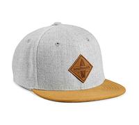 Soulbuddy - Gorra Snapback para Niños en 3 Tallas - Sombrero de Béisbol Ligero y Transpirable - Sombrero de Verano para Niño y Niña - Idea de Regalo Original, gris luminoso (ral 7035), Large