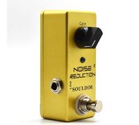 SoulDiM Pedal de guitarra con efecto de reducción de ruido, pedal de eliminación de ruido para bajo eléctrico, True Bypass