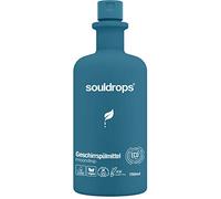 Souldrops Moondrop - Detergente líquido para lavavajillas orgánico, 750 ml, respetuoso con el medio ambiente, vegano, basado en plantas, sostenible, sin experimentos con animales