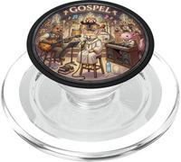 Soulful Gospel Coro Música Axolotl Quocka predicar en la Iglesia PopSockets PopGrip para MagSafe