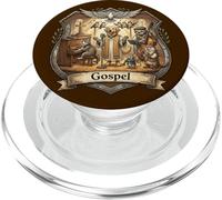 Soulful Gospel Coro Música Golden Retriever predica en la Iglesia PopSockets PopGrip para MagSafe