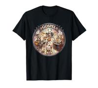 Soulful Gospel Coro Música Shiba-Inu Mientras predica en la Iglesia Camiseta