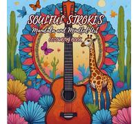 SOULFUL STROKES : Mandala and Mindful Art Colouring Book: A Beautiful Way to Breathe, Relax and Be Present