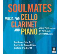 Soulmates. Musique pour violoncelle, clarinette et piano