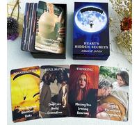 soulme Cartas de oráculo de Amor de Llama Gemela, mazo de oráculo de Secretos Ocultos de Corazones, 78 Cartas de Tarot para Principiantes, Ayuda a Descubrir lo Que Realmente está en su Espacio del