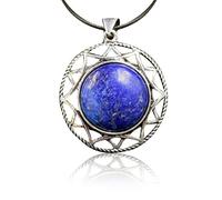 Soulnioi Collar con colgante de cristal curativo de energía natural de diferentes formas para regalo de cumpleaños, Cristal Piedra