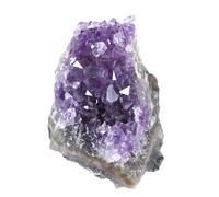 Soulnioi Goda de cuarzo púrpura de amatista natural para decoración del hogar (1 pieza de 50 g)