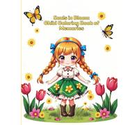 Souls in Bloom: Chibi Coloring Book of Memories: A gentle journey through flowers, emotions, and chibi-style remembrance