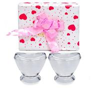 Soulvinee Vaso de cristal para lavar ojos para mantener tus ojos limpios y saludables, alivio calmante de alérgenos, irritantes, maquillaje, polvo, ojos secos, borde en forma de ojo, ajuste cómodo,