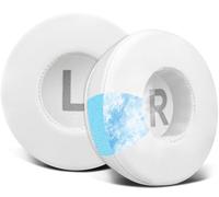 SOULWIT 70mm Almohadillas de Gel Refrigerante para JBL Tune 450BT (T450BT)/Tune 500BT (T500BT)/Tune 510BT/Tune 520BT/Tune 460BT(T460BT), Almohadillas para JR 300BT/JR300/JR 310BT/JR310/E40BT