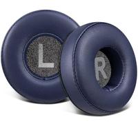 SOULWIT 70mm Almohadillas de Repuesto para JBL Tune 450BT (T450BT)/Tune 500BT (T500BT)/Tune 510BT/Tune 520BT/Tune 460BT(T460BT), Almohadillas para JR 300BT/JR300/JR 310BT/JR310-Azul Marino