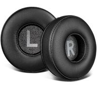 SOULWIT 70mm Almohadillas de Repuesto para JBL Tune 450BT/Tune 460BT/Tune 500BT/Tune 510BT/Tune 520BT/Tune 530BT/JR 300BT/JR 310BT/E40BT/Junior 320BT-Negro