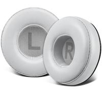 SOULWIT 70mm Almohadillas de Repuesto para Sony WH-CH500/CH510/CH520,MDR-ZX100/ZX110/ZX110NC/ZX110AP/ZX220/XB200/ZX300/ZX330BT,MDR-V100/V150/V200/V250/V300/V400,para DR-BT101/ZX102DPV-Gris