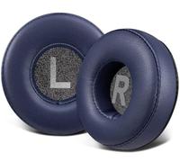 SOULWIT 70mm Almohadillas de Repuesto para Sony WH-CH500/CH510/CH520,MDR-ZX100/ZX110/ZX110NC/ZX110AP/ZX220/XB200/ZX300/ZX330BT,MDR-V100/V150/V200/V250/V300/V400,para DR-BT101/ZX102DPV-Azul Marino