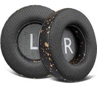 SOULWIT 90mm Malla de Tela Almohadillas de Repuesto para JBL Synchros E50 E50BT S500 S700 Wireless Auriculares, Almohadillas Almohadillas con Espuma de Aislamiento de Ruido