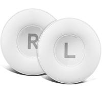 SOULWIT Almohadillas de 70 mm de Recambio para Jabra Move/Elite 25h, Almohadillas de Piel sintética más Suave, Espuma de Alta Densidad para Aislamiento del Ruido-Blanco