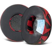 SOULWIT Almohadillas de Gel Refrescante de Repuesto para Skullcandy Hesh & Hesh 2 Auriculares Wireless, Almohadillas con Espuma Aislante del Ruido-Rojo Tormenta