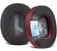 SOULWIT Almohadillas de Gel Refrescante para JBL E65BTNC/Live 650BTNC/Live 770NC/Live 660NC/Duet NC Over-Ear Auriculares, Recambio Almohada Cascos con Espuma de Alta Densidad (Borgoña)