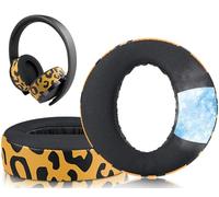SOULWIT Almohadillas de Gel Refrescante para Sony New Gold Wireless Playstation PS4 Auriculares, Almohadillas de Repuesto para la Versión 2018, Modelo CUHYA-0080-Raya de Tigre
