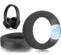 SOULWIT Almohadillas de Gel Refrescante para Sony New Gold Wireless Playstation PS4 Auriculares, Almohadillas de Repuesto para la Versión 2018, Modelo CUHYA-0080