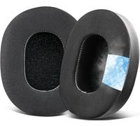 SOULWIT Almohadillas de Gel refrigerante de Repuesto Auriculares para Skullcandy Hesh 3/ANC/EVO y Crusher Wireless/ANC/EVO/Venue ANC-Negro