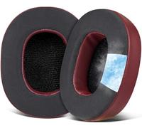 SOULWIT Almohadillas de Gel Refrigerante de Repuesto Auriculares para Skullcandy Hesh 3/ANC/EVO y Crusher Wireless/ANC/EVO/Venue ANC-Borgoña