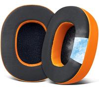 SOULWIT Almohadillas de Gel Refrigerante de Repuesto Auriculares para Skullcandy Hesh 3/ANC/EVO y Crusher Wireless/ANC/EVO/Venue ANC-Naranja