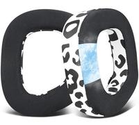 SOULWIT Almohadillas de Gel refrigerante de Repuesto para Corsair HS80 MAX HS80 RGB USB Wired/HS 80 RGB inalámbrico Gaming Headsets, Almohadillas con Espuma de Alta Densidad para el Aislamiento Ruido