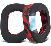 SOULWIT Almohadillas de Gel refrigerante de Repuesto para Corsair HS80 MAX HS80 RGB USB Wired/HS 80 RGB inalámbrico Gaming Headsets, Almohadillas con Espuma de Alta Densidad para el Aislamiento Ruido