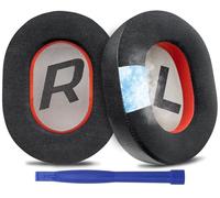 SOULWIT Almohadillas de Gel Refrigerante de Repuesto para Plantronics BackBeat Pro 2, Voyager 8200 UC Auriculares, Almohadillas de Espuma con Memoria para Aislamiento del Ruido