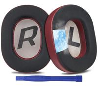 SOULWIT Almohadillas de Gel Refrigerante de Repuesto para Plantronics BackBeat Pro 2, Voyager 8200 UC Auriculares, Almohadillas de Espuma con Memoria para Aislamiento del Ruido