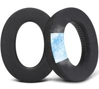 SOULWIT Almohadillas de Gel Refrigerante para Sennheiser HD599/HD598/SE/CS/SR/HD595/HD569/HD518/HD515/HD560S/Game Zero/G4ME Zero/PC37X/PC38X/PC350/PXC350/PXE350/PC360/HD380/HD380-Pro/HME95