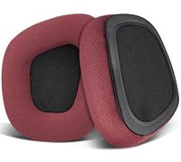 SOULWIT Almohadillas de Malla para Corsair Void (Pro/Elite/V2) - Borgoña