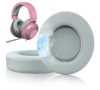 SOULWIT Almohadillas de Repuesto de Gel Refrigerante para Razer Kraken Pro V2, 7.1 V2, Stormtrooper Headset (Gris)