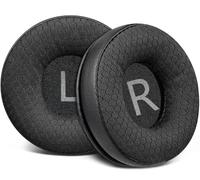 SOULWIT Almohadillas de Repuesto para Auriculares AKG N60/N60NC con Cable (no para N60NC inalámbricos), Almohadillas con Espuma Aislante del Ruido, Tejido de Malla Resistente - Negro