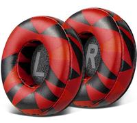 SOULWIT Almohadillas de Repuesto para Auriculares AKG N60/N60NC Inalámbricos (no Aptos para N60NC con Cable), Almohadillas con Espuma de Alta Densidad para Aislamiento del Tormenta Rojo