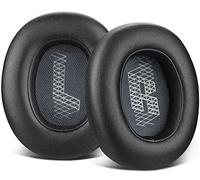 SOULWIT Almohadillas de repuesto para auriculares JBL E65BTNC/Live 650BTNC/Live 770NC/Live 660NC/Duet NC, almohadillas con piel más suave, espuma de aislamiento de ruido, color negro