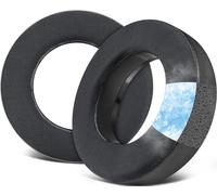 SOULWIT Almohadillas de Repuesto para Beyerdynamic DT700 Pro X(DT 700 Prox)/DT900 Pro X(DT 900 Prox) Auriculares, Almohadillas con Tejido Transpirable Ice Silk, Espuma de Alta Densidad-Negro