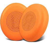 SOULWIT Almohadillas de Repuesto para Jabra Evolve2 65 (65MS 65UC USB)/Evolve2 40 (40UC 40MS USB)/Elite 45h Auriculares inalámbricos de oído, Recambio Almohada Cascos con Cuero Proteica más Suave