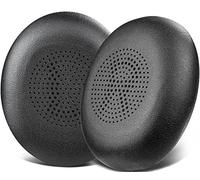 SOULWIT Almohadillas de Repuesto para Jabra Evolve2 65 (65MS 65UC USB)/Evolve2 40 (40UC 40MS USB)/Elite 45h Auriculares inalámbricos de oído, Recambio Almohada Cascos con Cuero Proteica más Suave
