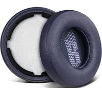 SOULWIT Almohadillas de Repuesto para JBL Live 400BT/Live 400 BT On-Ear Auriculares Inalámbricos, Recambio Almohada Cascos de Cuero Proteica más Suave, Espuma de Aislamiento del Ruido