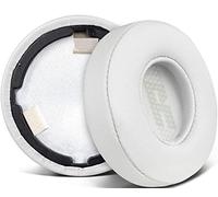 SOULWIT Almohadillas de Repuesto para JBL Live 460NC / Live 460 NC Auriculares inalámbricos en la Oreja, Cojines de Almohadillas con Cuero de proteína más Suave, Espuma de Aislamiento de Ruido-Gris