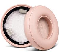 SOULWIT Almohadillas de Repuesto para JBL Live 460NC / Live 460 NC Auriculares inalámbricos en la Oreja, Cojines de Almohadillas con Cuero de proteína más Suave, Espuma de Aislamiento de Ruido-Duna