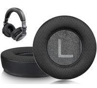SOULWIT Almohadillas de Repuesto para Pioneer DJ HDJ-CUE1 Auriculares, Almohadillas con Espuma de Alta Densidad para Aislamiento del Ruido