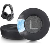 SOULWIT Almohadillas de Repuesto para Pioneer DJ HDJ-CUE1 Auriculares, Almohadillas con Espuma de Alta Densidad para Aislamiento del Ruido